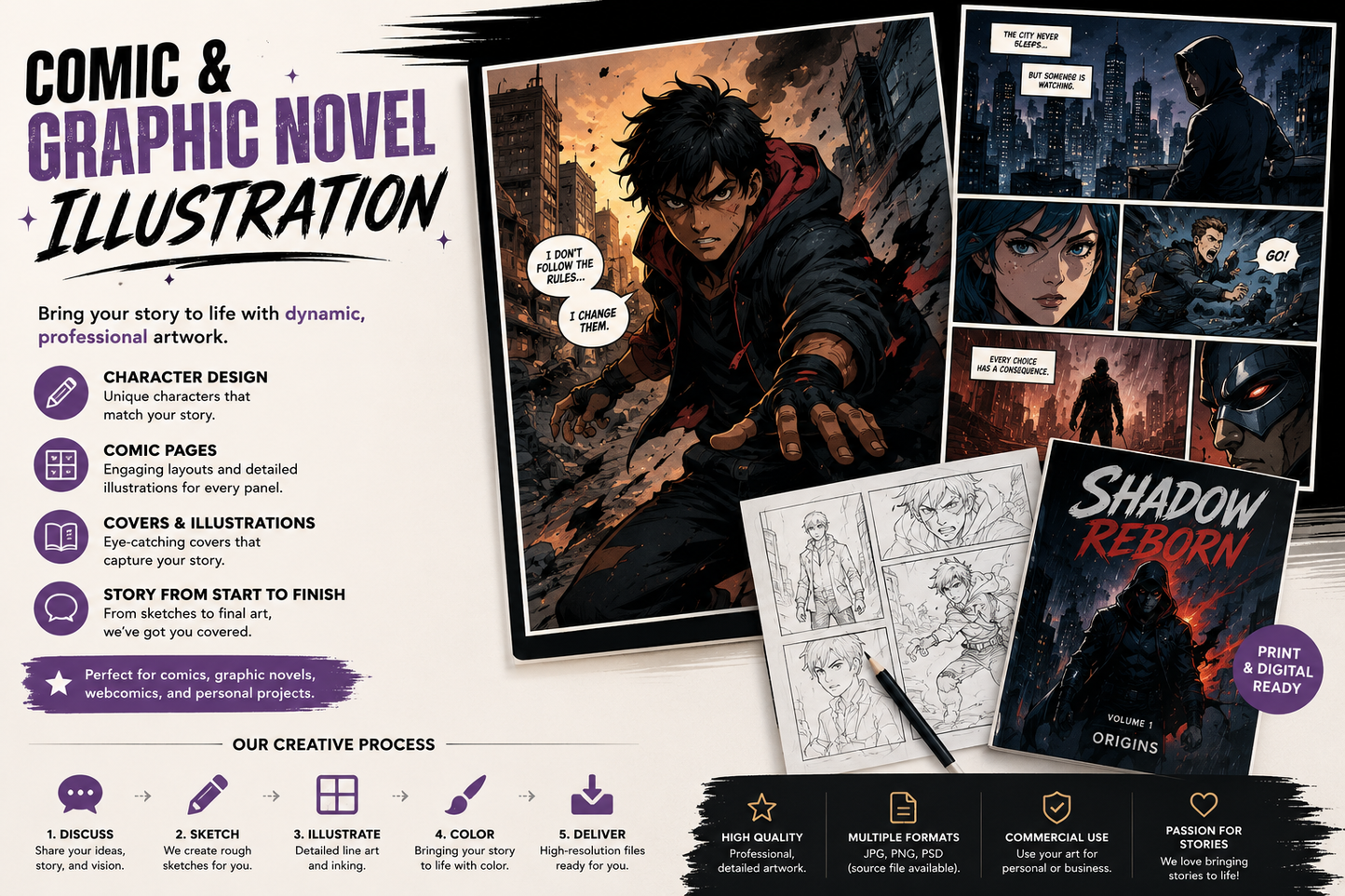 Comic & Graphic Novel Illustration